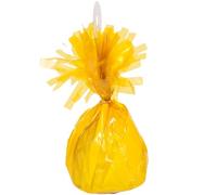Yellow Foil Balloon Weight (5cm x 13cm) 1 Count - Stylish & Durable Accessory for Party Decorations & Events