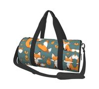 Yellow fox Canvas travel bag, large capacity, can be carried on the shoulder