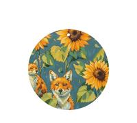 Yellow fox Car Air Freshener - Hanging Car Fragrance Diffuser with Durable Scent for Cars, Homes & More, 4-piece set