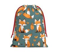 Yellow fox L Patterned Gift Bags - Add a touch of formality to weddings, Christmas, birthdays, and anniversaries - (S - L)