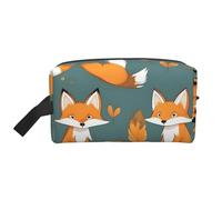 Yellow Fox Large Capacity Toiletry Bag, Lightweight Travel Wash Bag with Padding, for Men Women