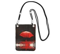 Yellow fox Phone Bag Crossbody - Cell Phone Crossbody Bag with Adjustable Strap for Daily Use and Commuting, Umbrella in the Rain, One Size