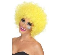 Yellow Funky Afro Wig