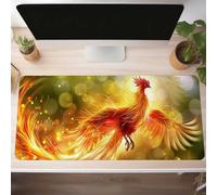 Yellow Gaming Mouse Mat Bird Large Mouse Pad 800x300x3mm XXL Mousepad Desk Mat Improved Precision and Speed Rubber Base for Stable Grip on Smooth Surfaces Table Pad PjY3367 H-3