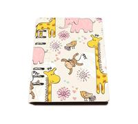 Yellow Giraffes Notebook, Pu Leather Notebooks, Lined Paper Notebook A5 Lined 180Pages/90Sheets, Notes Book for Journaling Writing, Writing Books for Home, Revision Supplies Journal Diary
