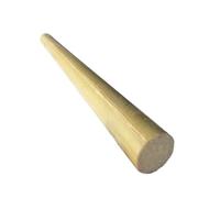 Yellow Glass Fibre Rods, Length 500mm Glass Fibre Rods, Solid Epoxy Bars for Structural Reinforcement 2pcs(8mm)