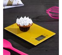 Yellow Glass Rectangular Kitchen Scale | Zing