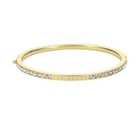 Yellow Gold Coloured Claudia Classic Crystal Cubic Zirconia Bangle