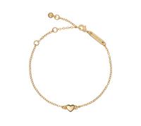 Yellow Gold Coloured Harsaa SweetHeart Adjustable Bracelet