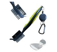 Yellow Golf Club Groove Brush Cleaner Tool Irons Wedge Face For Vokey Ping Callaway Wedges Bag Club