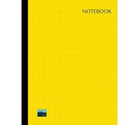 Yellow Graph Paper Composition Notebook 8.5 x 11: Grid Paper, Quad Ruled, 5 x 5 Grid, 110 Pages, Vivid Yellow Notebook. Product Code: NS1 FT1 YE3 IT3 NU0 S4