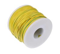 Yellow/Green Stripe 0.25mm² 7/0.2mm Stranded Copper Cable Reel Automotive General Purpose 100M…