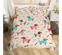 (Yellow Green, Super King(No Comforter)) Coffee Gnome Bedding Set Double,Cartoon Gnome for Coffee Lovers Duvet Cover,Brown And White Gnome Comforter Cover for Kids Girls Boys Teens Cute