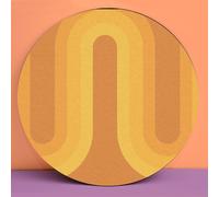 Yellow Groove Slip Mat