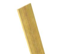 Yellow H59 Brass Flat Bar Plate Strip for Electronics, Industrial Solid Metal Rectangular Sheet Materials(4x12x500mm)