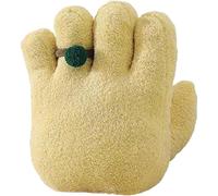 (Yellow) Hand Shaped Sofa Cushion - Hand Shape Plush Throw Pillow - Decorative Sofa Cushion, Solid Color Lumbar Pillow, Five-Finger Palm Plush for Home 15