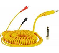 Yellow HD-25 Spiral DeLuxe Cable 3.5m for Sennheiser Headphone HD 25 by zomo