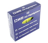 Yellow Hi-Glo Highlighter Pen (Pack of 10) HI2717 819111