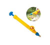 (Yellow) High Pressure Air Pump Manual Sprayer Adjustable Drink Bottle Spray Head Nozzle Garden Watering Tool Sprayer Agriculture Tools