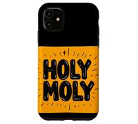 Yellow Holy Moly Statement Costume Case for iPhone 11