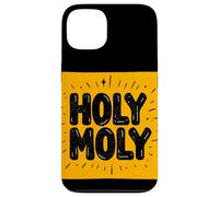 Yellow Holy Moly Statement Costume Case for iPhone 13