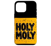 Yellow Holy Moly Statement Costume Case for iPhone 16 Pro Max