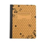 Yellow Honeycomb Decomposition Notebook