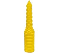 Yellow Hot Dog Bun Driller Bread Hot Dog Drilling Grilling Hotdogger Cutting Bread Tool Drill A Hole Baking Supplies for Grilling BBQ Hot Dog