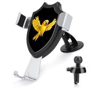 Yellow Indian Ringneck Parrot Bird Car Phone Holder Funny Phone Mount for Women Men