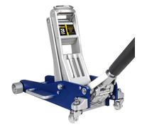 YELLOW JACKET 3 Ton Floor Jack Full Aluminum Ultra Lightweight Quick Rise Racing Floor Car Jack with Dual Pump Fast Lifting Low Profile Jack for Vehicle,6600 lbs Capacity
