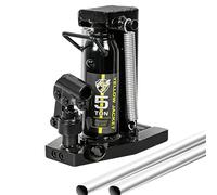 YELLOW JACKET Toe Jack, 5 Ton Saddle/2.5 Ton Claw 2-in-1 Low Profile Lift Jack, Heavy Duty Hydraulic Claw Jack for Automotive, Machinery, Construction, Farm, Garage