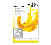Yellow Jacquard Idye Poly Synthetic Fabric Dye