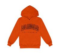 Yellow Jumper For Girls,Girls Hoodies & Sweatshirts Product Title Playful Letter Printed Casual Hoodie for Children Comfortable Everyday Wear Stylish Kids Sweatshirt for Girls (Orange, 90)