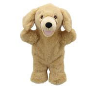 Yellow Labrador ECO WALKING PUPPET Labradors hand puppet plush puppets dog dogs