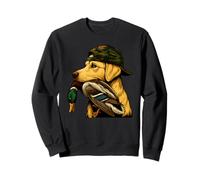 Yellow Labrador Hunting Hunter Dog Sweatshirt