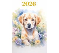 Yellow Labrador Planner 2026: A5 Weekly Diary with Colourful Labs - Organise Your Life in Style