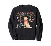 Yellow Labrador Retriever Christmas Dog Sweatshirt