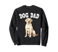 Yellow Labrador Retriever Dog Dad Sweatshirt