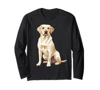 Yellow Labrador Retriever Long Sleeve T-Shirt