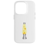 Yellow Lava Lamp Case for iPhone 14 Pro