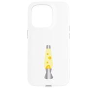 Yellow Lava Lamp Case for iPhone 15 Pro