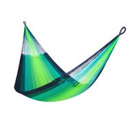 Yellow Leaf Hammocks SL-TJ “St. Lucia Classic Double Hammock, Fits 1-2 people (400 lbs), Neon, Blue & Turquoise