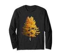 Yellow-Leaved Quaking Aspen Tree Long Sleeve T-Shirt