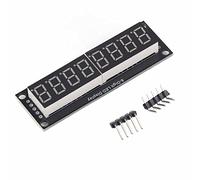 Yellow LED Display Module 8 Digit 0.36in 7 Segment with TM1637 Drive Chip, for LED Digital Display