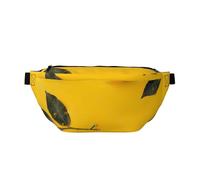 Yellow Lemon 1 Printed Fanny Pack Waist Bag for Men Women, Adjustable Bumbags Hip Bum Bag Travel Crossbody Bags Sports Running Hiking Belt Bag