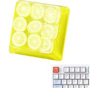 (yellow lemon) Keyboard Keycaps Set,Cute Keycaps | Candy Fruit Keycaps Decorative Computer Accessories For Mechanical Keyboard Backlit Keycaps Replacement