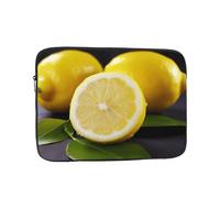 Yellow Lemon Laptop Case 13 inch, Shockproof Protective Computer Sleeve Cover Water Resistant Laptop Bag Carrying Tablet Cover Briefcase Handbags Gifts for Men Women