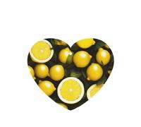 Yellow Lemon Printing 10 Pcs Car Air Freshener Hanging Sheets Scented Hanging Sheets With Rope For Home
