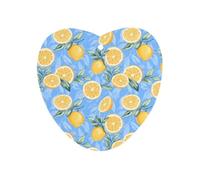 Yellow Lemons Car Air Fresheners Auto Scented Aromatherapy Tablets Decoration Accessories Love form