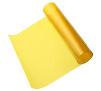Yellow Lighting Gels Filter Sheet for 66mm Spot Lamp PET | Good Light Transmittance, Lightweight Portable Film, Smooth Cutting Edge, Delicate Colours for Lighting